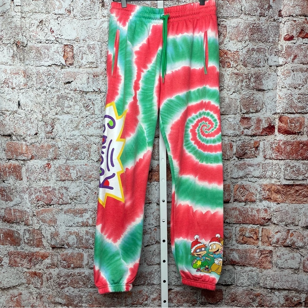Nickelodeon RUGRATS Tie Dye Joggers Medium